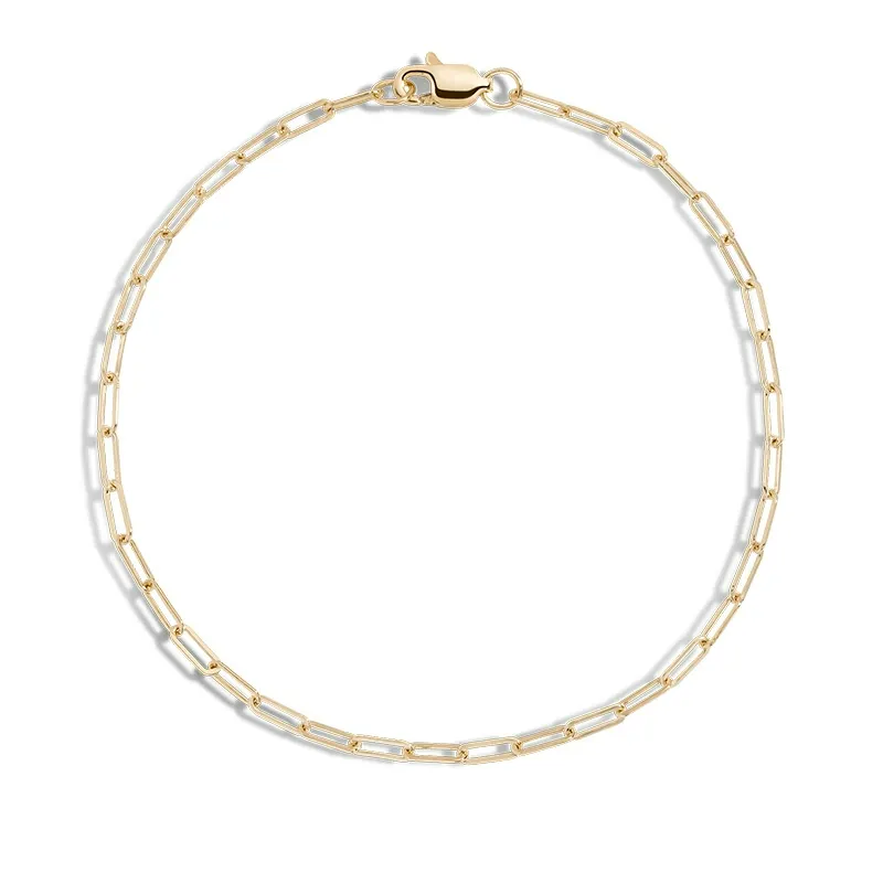 Essential Paperclip Chain Bracelet