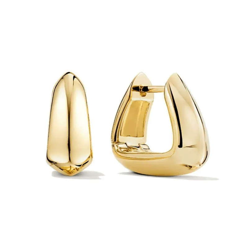 Kaia Soft Triangle Hoops