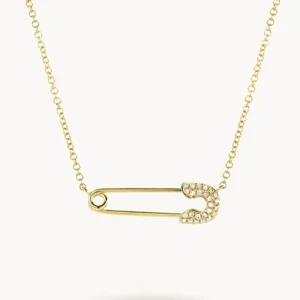 Safety Pin Necklace